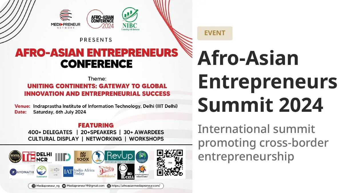 Afro-Asian Entrepreneurs Summit 2024