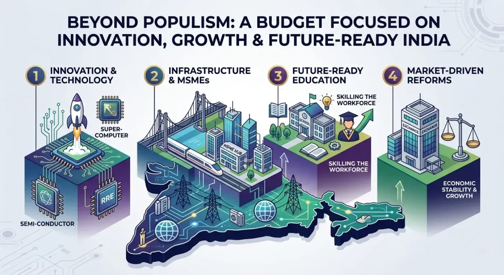 Beyond Populism A Budget Focused on Innovation, Growth & Future-Ready India