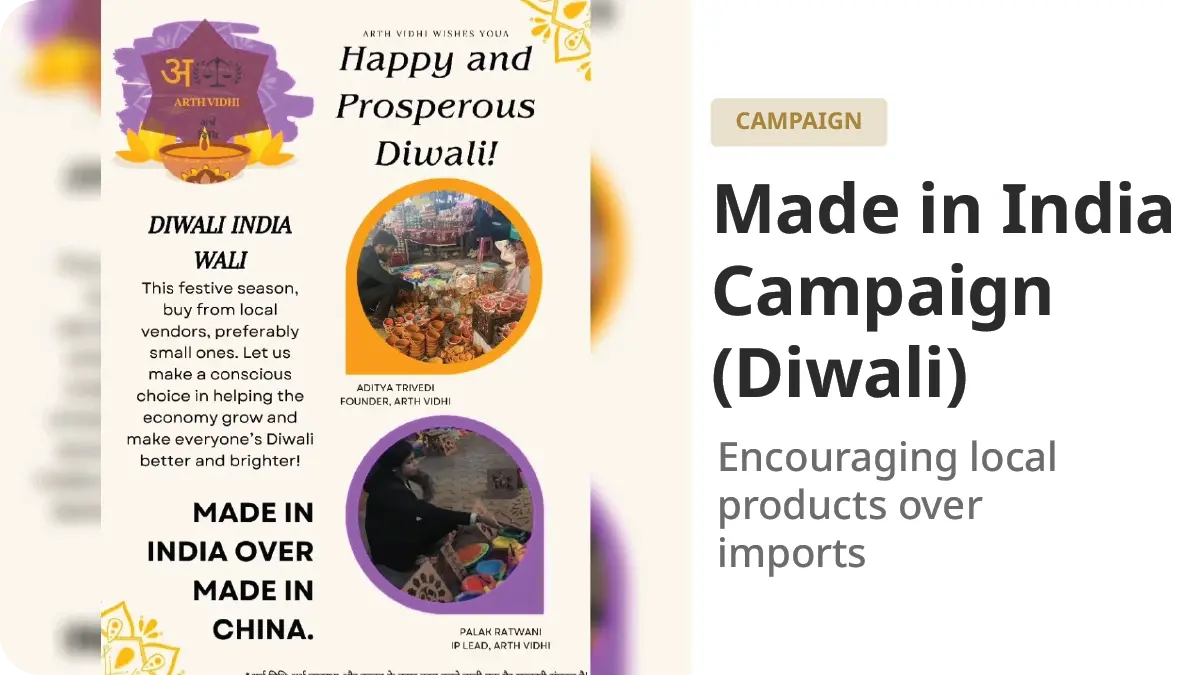 Made in India Campaign (Diwali)