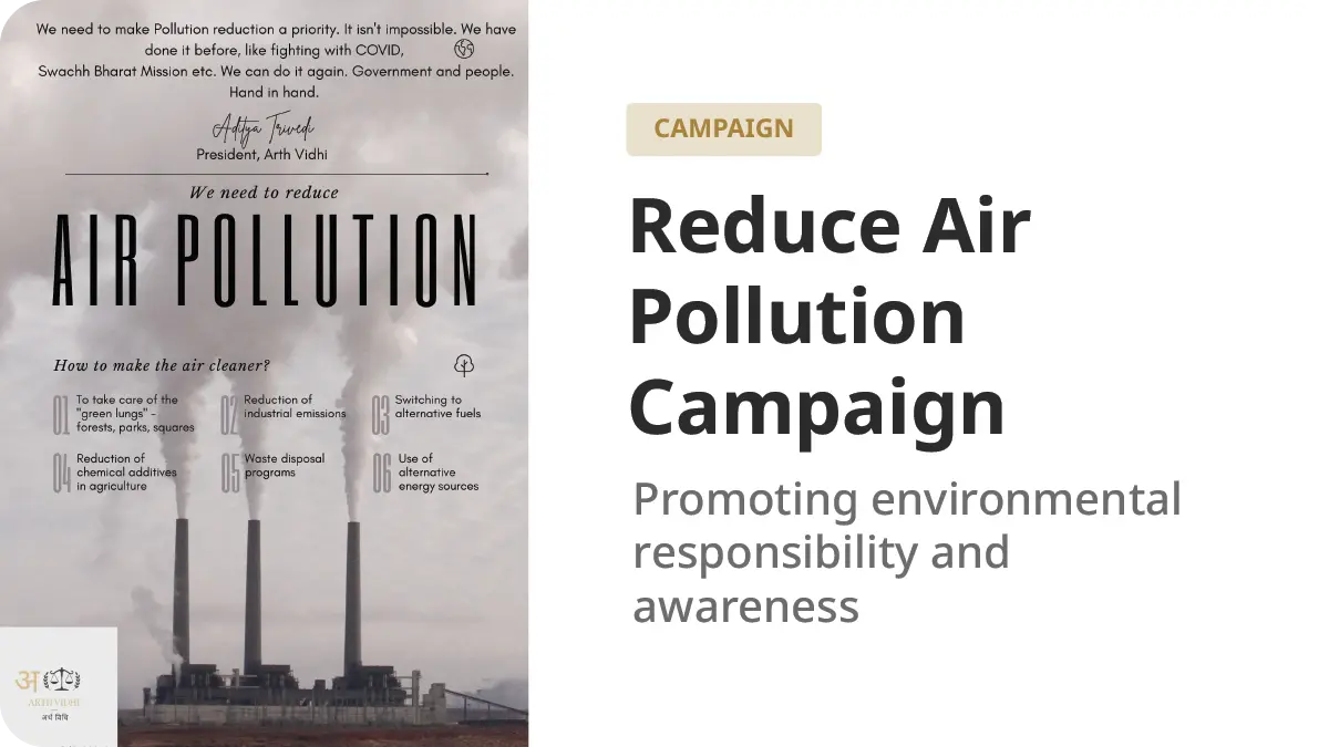 Reduce Air Pollution Campaign