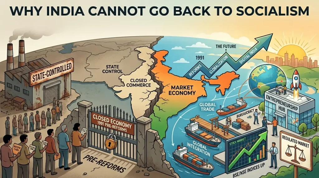 Why India Cannot Go Back to Socialism