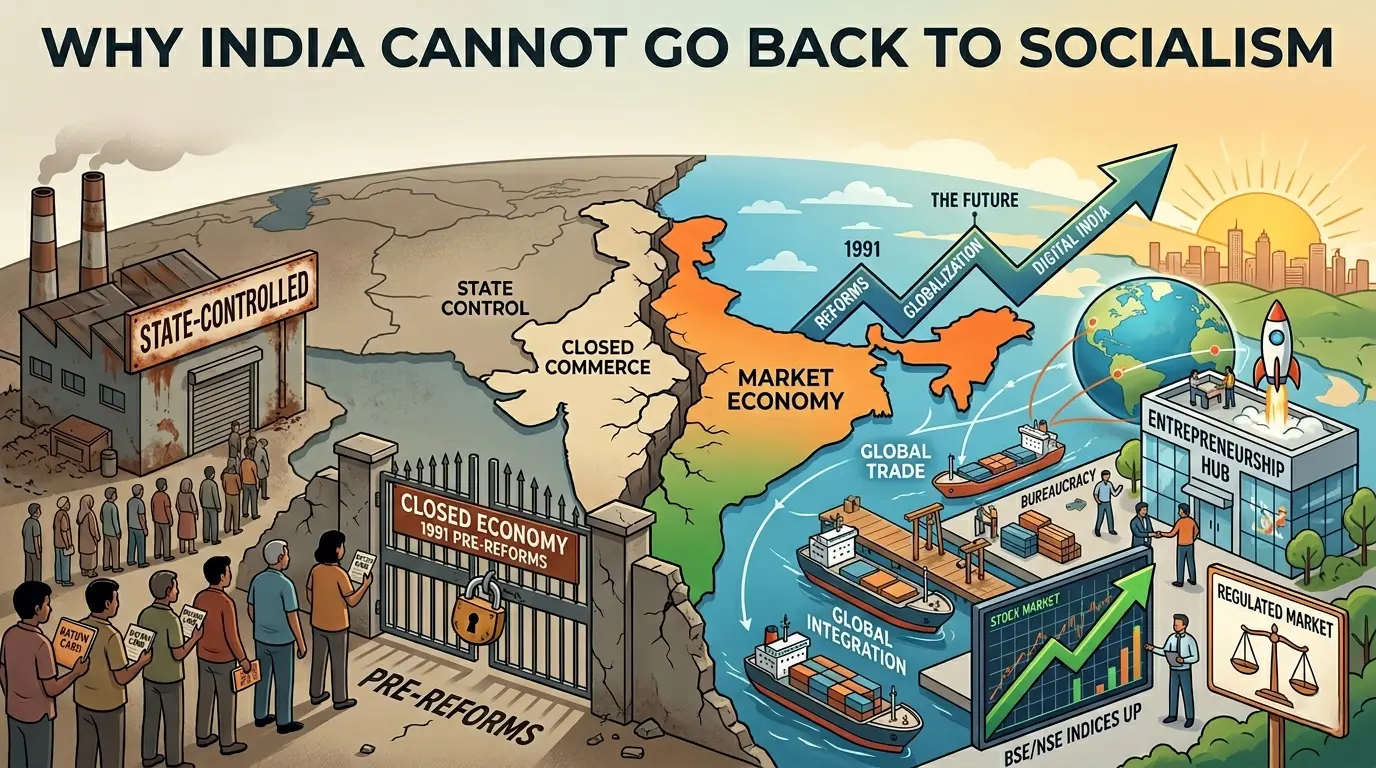 Why India Cannot Go Back to Socialism